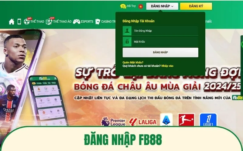 Đăng Nhập Fb88